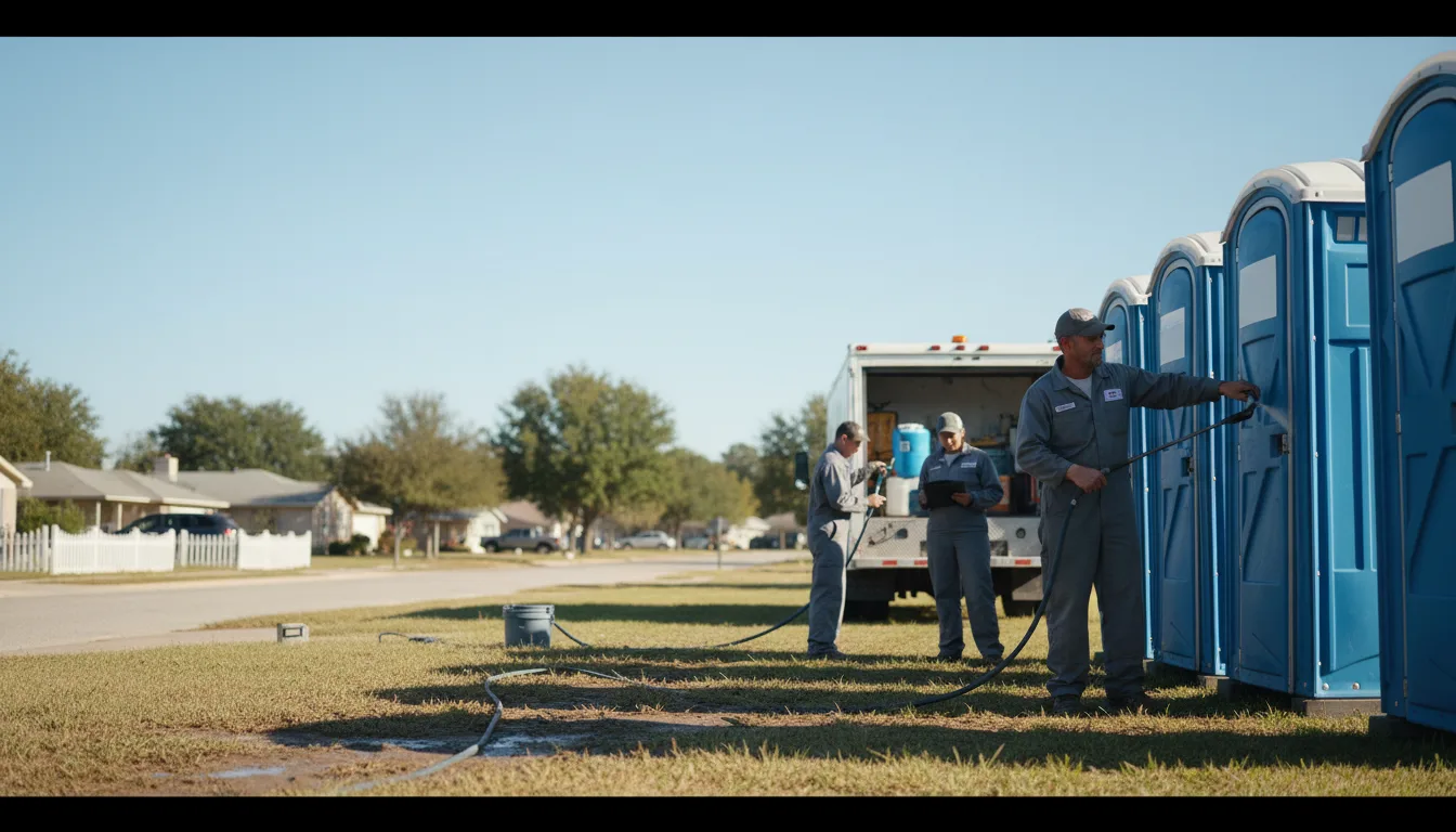 Long-Term Portable Toilet Rental in Oelwein, IA near me